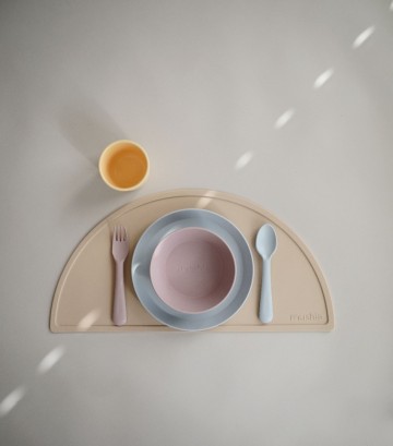 Mushie bekers  pale daffodil  4