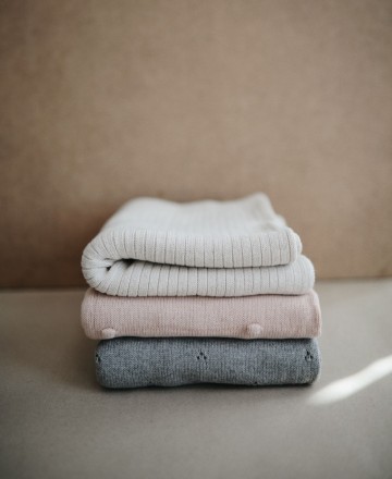 Mushie deken dots  blush  4