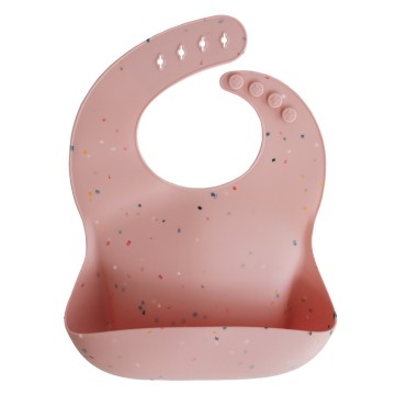 Mushie slab confetti  powder pink