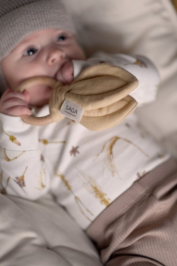 Saga body long sleeve rib  wheat  0