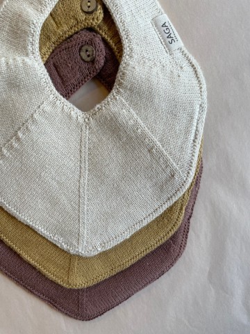 Saga gebreide slab fjola 2